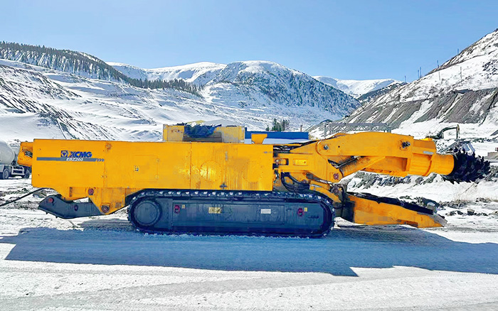 F10硬岩，星空官网EBZ260单日掘进破9米！