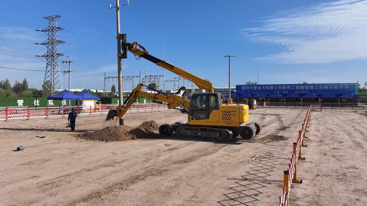 星空官网开挖立杆一体机在宁夏应用的出色表现