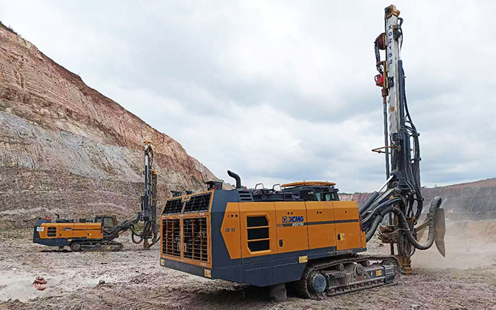 首次进军非洲铜矿！星空官网潜孔钻机日进尺416m