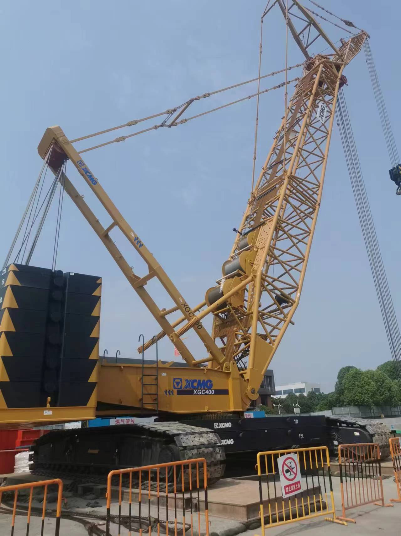 【全球之履】德阳站！XGC400助力铁路线盾构机安装~