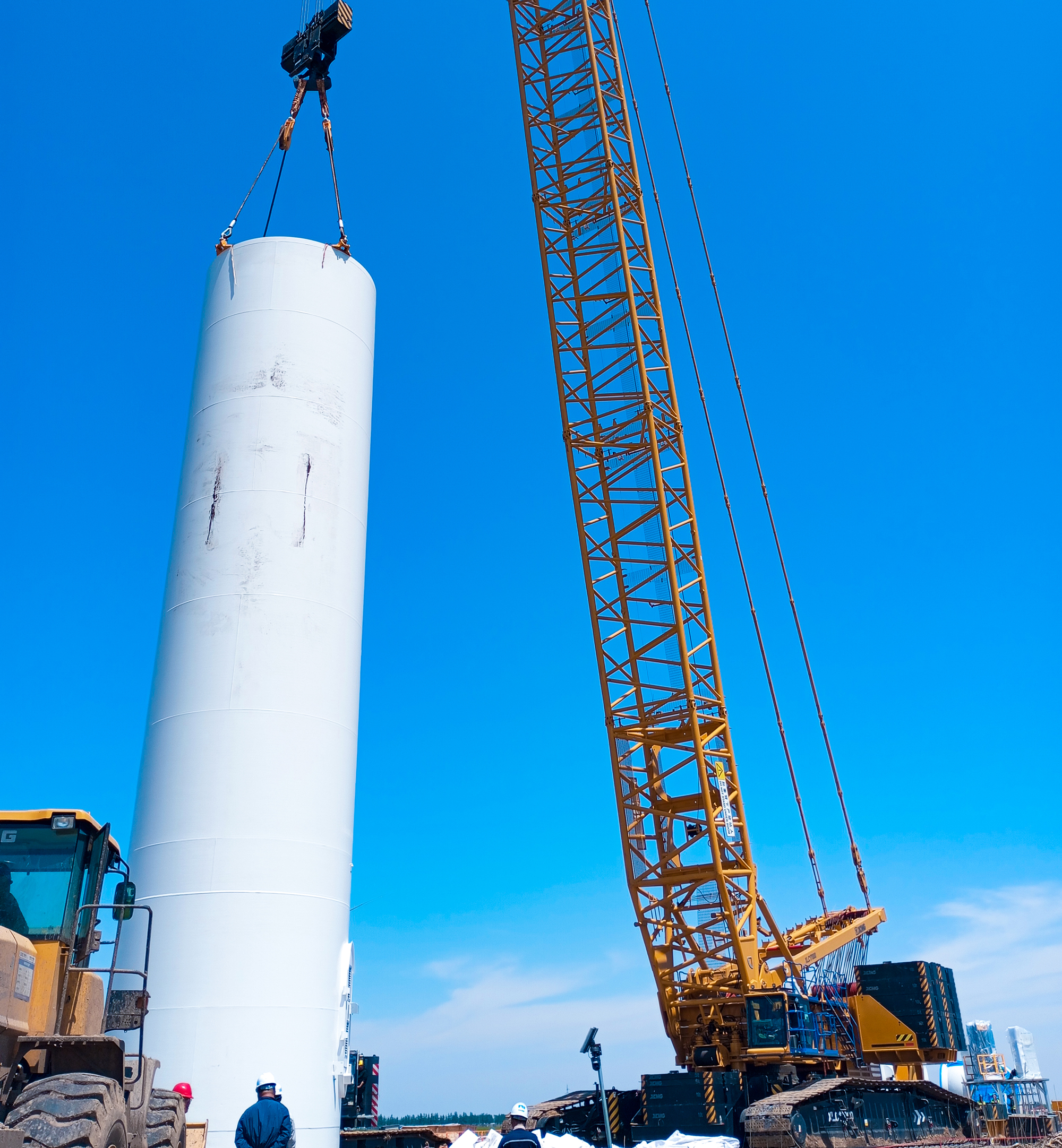 【全球之履】锦州站！XLC17000助力大型风电工程建设