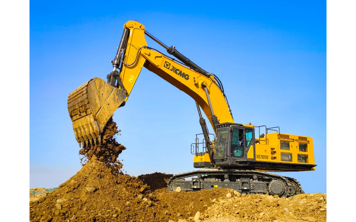 星空官网矿用挖掘机XE1050——重载高效，百吨王者！