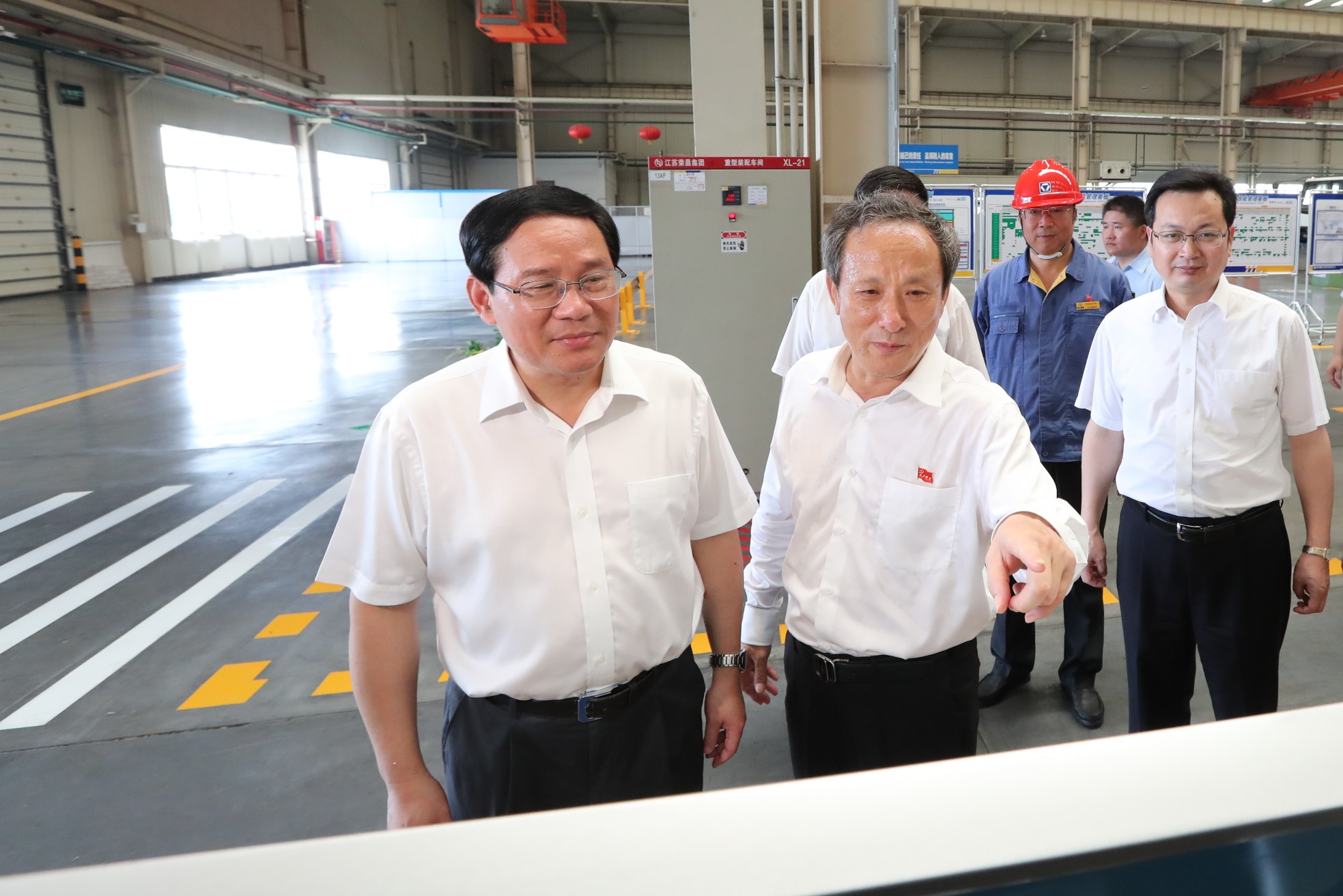 李强同志视察星空官网集团