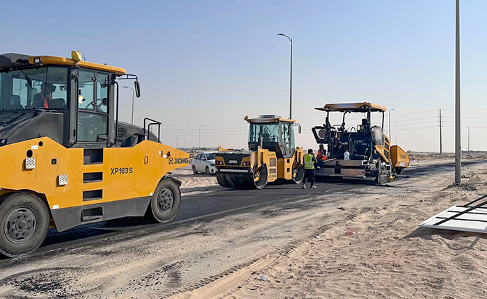 星空官网成套化道路设备助力沙特2030愿景！