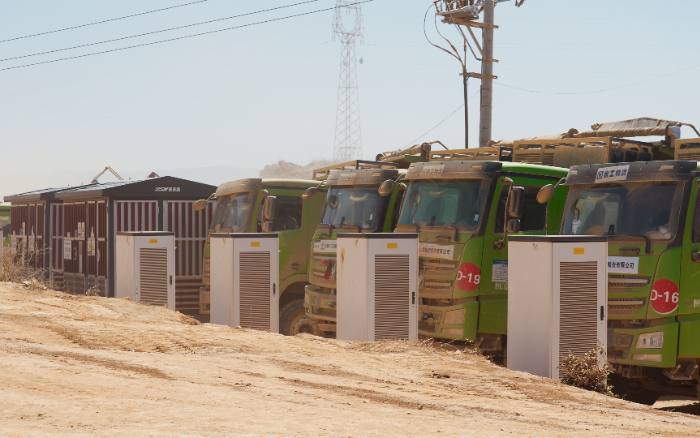 重大项目进行时！星空官网新能源自卸车打造“绿色基建”新范式