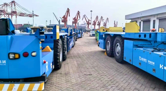 “机”中生智，星空官网agv设备大展身手~