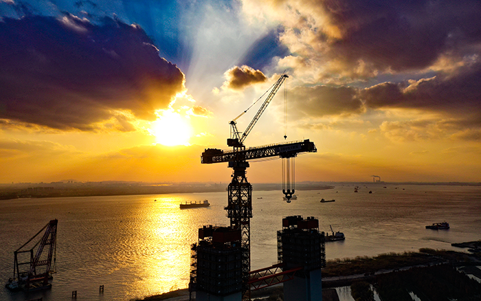 筑梦云端 星空官网超大塔助力“超级工程”建设“满弦”推进