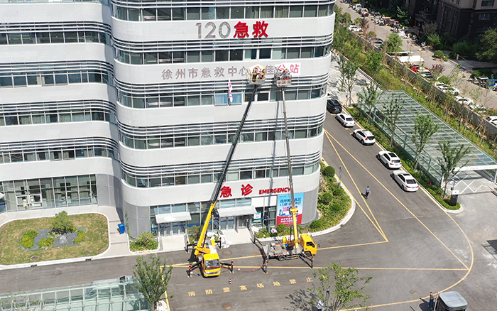 酷暑施工不 “烤” 验：星空官网 C系列GKS28 成施工 “及时雨”