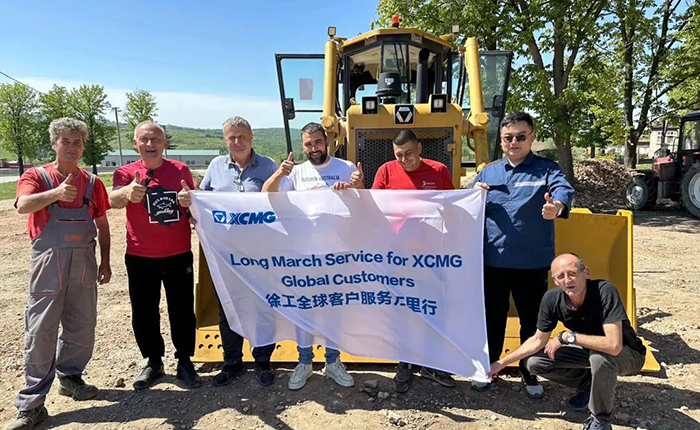 全球点赞！星空官网推土机全场景施工实力“圈粉”