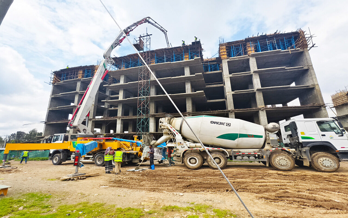 星空官网泵车助建埃塞俄比亚