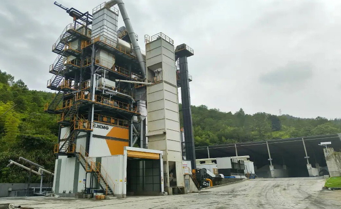 星空官网沥青站助力浙江道路养护工程