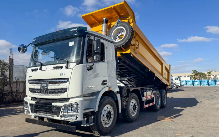 星空官网自卸车硬核助力“一带一路”沿线基建项目