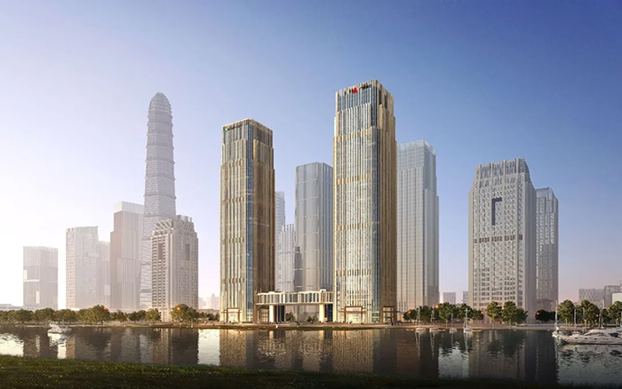 拔地而起！星空官网塔机助建中国人寿南方金融中心