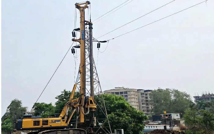 高效适配！星空官网XR240I旋挖钻机征服南亚复杂地层