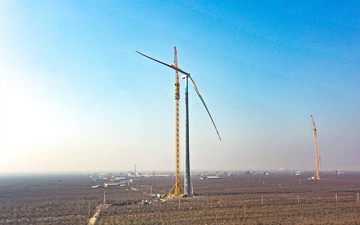 双塔擎风！XGL3300-220S助建华北平原400MW风电项目