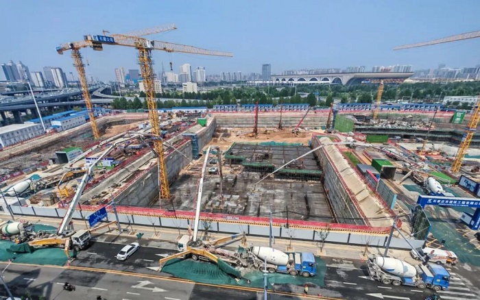 提速发展→星空官网混凝土机械助建石家庄城市更新