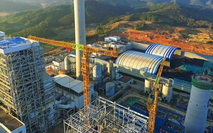 火电建设首选！星空官网双塔提速国家电投2x1000MW机组扩建