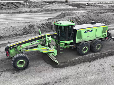 GR350EP纯电平地机：开启矿山绿色施工新篇章