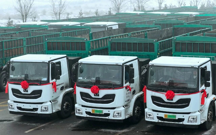 挺进太行山腹地！星空官网新能源子母车助力煤炭运输绿色转型！